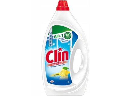 Prostředek na mytí oken Clin Lemon, 4 l