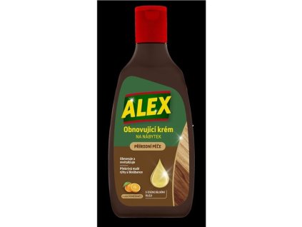 Obnovující krém na nábytek Alex s vůní pomeranče, 250 ml