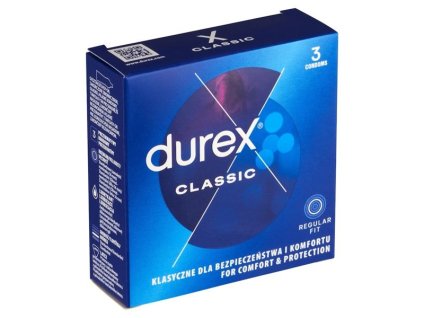 Kondomy Durex Classic, 3 kusy