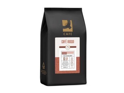 Zrnková káva Q-Café – Rosso, 1 kg