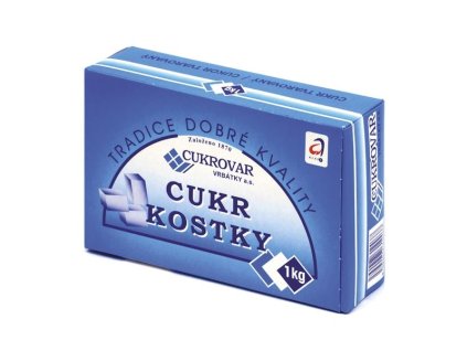 Cukr bílý Vrbátky – kostky, 1 kg