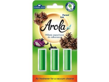 Vůně do vysavače – Arola Forest, 3 kusy