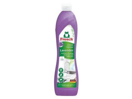 Čisticí krém Frosch - levandule, 500 ml