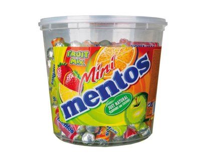 Dražé Mentos Mini – ovocný mix, 120 × 10.5 g