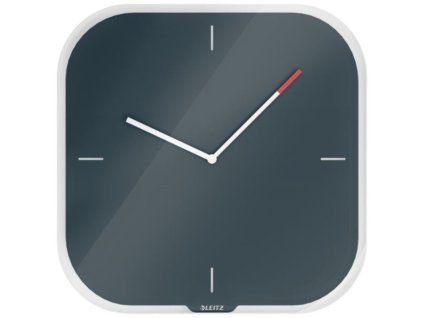 Nástěnné hodiny Leitz Cosy - sametově šedé