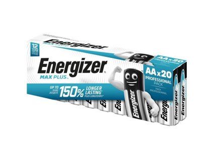 Energizer Max Plus Profes. - 1,5V, LR6, AA, 20 ks