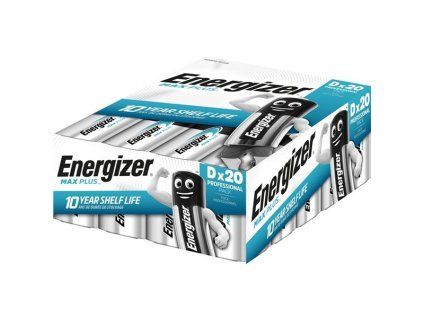 Energizer Max Plus Profes.- 1,5V, D, 20 ks