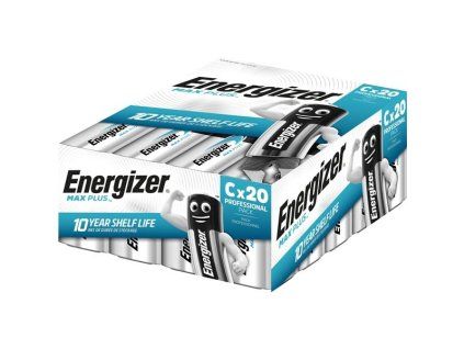 Energizer Max Plus Profes. - 1,5V, C, 20 ks