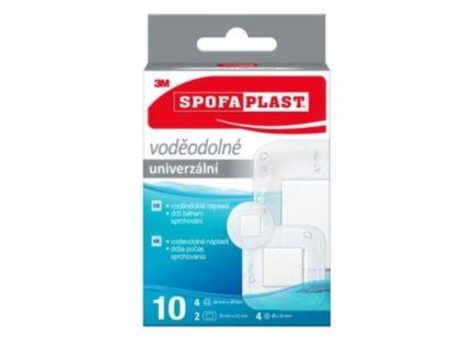 Voděodolné náplasti 190N, mix, 10ks