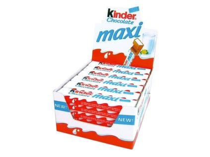 Čokoládová tyčinka Kinder Maxi, 21 g