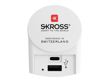Nabíjecí adaptér SKROSS USB A+C