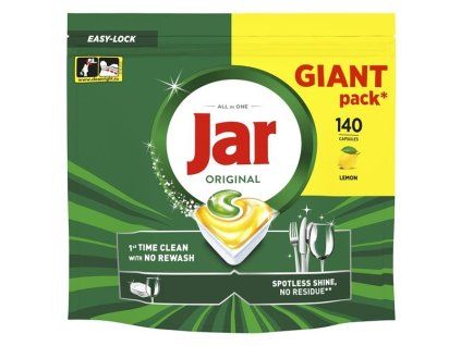 Tablety do myčky Jar - citron, 140 ks