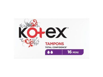 Tampony Kotex – Mini, 16 kusů
