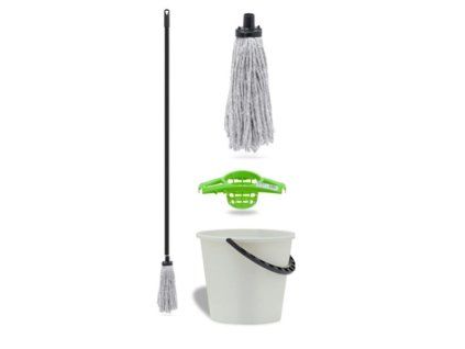 Úklidový set Vektex – mop, vědro a ždímač