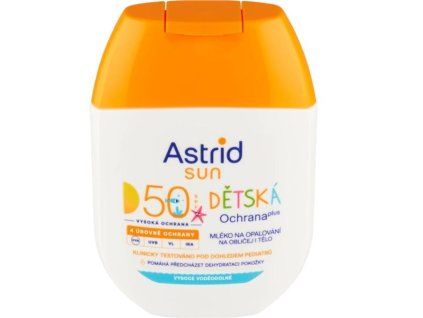 Dětský krém na opalování Astrid Sun SPF50 – 60 ml