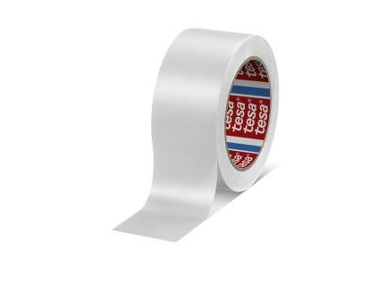 Značkovací samolepicí páska Tesa – 100 mm × 33 m, bílá