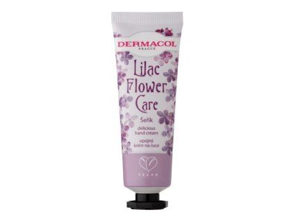 Krém na ruce Dermacol Flower Care – Šeřík, 30 ml