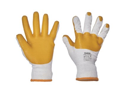 YELLOWHAMMER rukavice povrstvené latexem