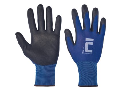 SMEW rukavice nylon 18G/PU dlaň