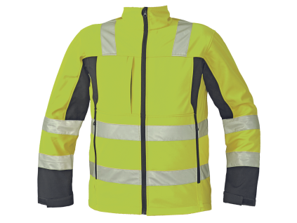 MALTON softshell. bunda HV – reflexní bunda značky Cerva