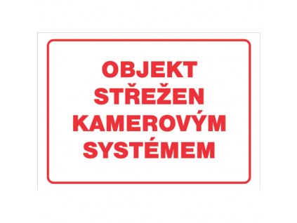 12169 T.Objekt střežen kam.systémem A4