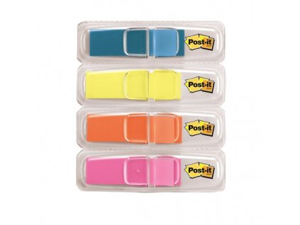 62871 zalozky post it plnobarevne mix 4 pastel barev