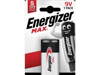 64134 alkalicke baterie energizer max 9 v 1 ks