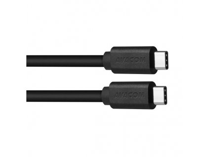 64257 datovy nabijeci kabel usb c usb c 100cm cerny