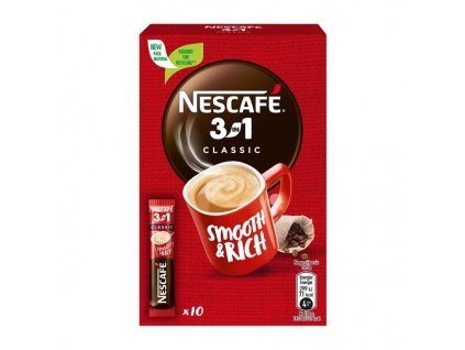 64590 instantni kava nescafe classic 3v1 10x 16 5 g