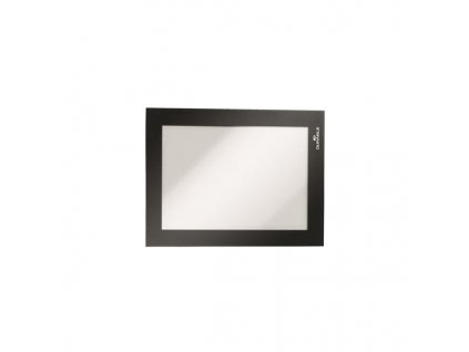 64974 samolepici inforamecek duraframe a5 cerny 2 ks