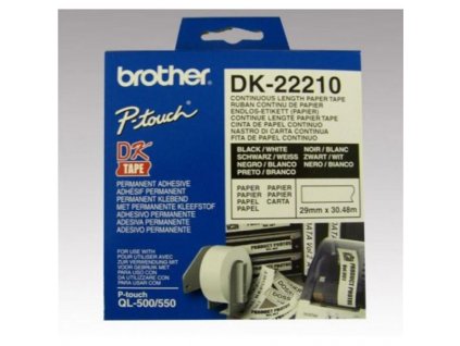 65046 samolepici role brother ql dk 22210 bila