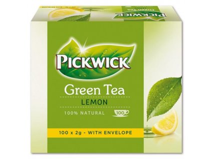 65199 zeleny caj pickwick s citronem 100x 2 g