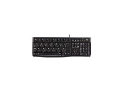 Klávesnice Logitech K120, černá – klávesnice, připojení přes USB