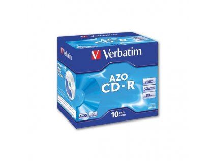 CD-R Verbatim, standard box – prázdné CD pro firmy