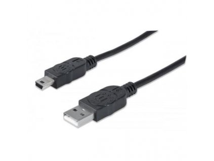 67716 propojovaci kabel manhattan usb 2 0 mini b5 1 8m