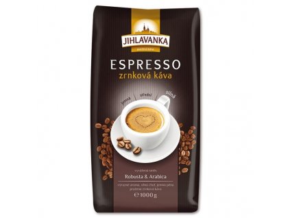 67830 zrnkova kava jihlavanka espresso 1000 g