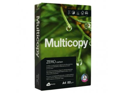 68292 papir multicopy zero a4 80g cie 168 500 listu