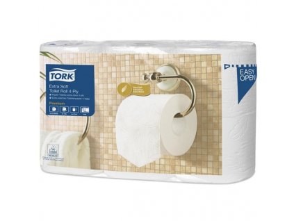 75795 toaletni papir tork premium t4 4vrstvy 6 ks