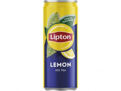 77007 ledovy caj lipton s citronem plech 24x 0 33 l