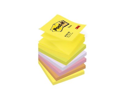 Z-bločky Post-it, 76 x 76 mm, mix barev, 6 ks (druh papíru 6 kusů)