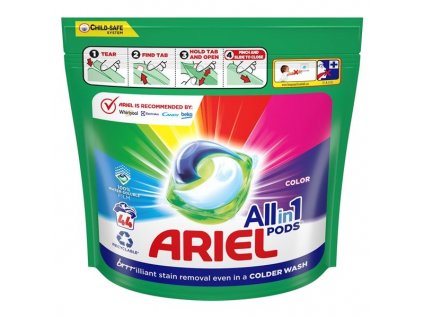 Kapsle na praní Ariel - color, různý počet dávek (Počet dávek 72)
