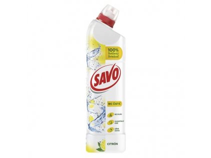 WC čistič Savo, 3v1, 750 ml - různé vůně (Vůně Citrus)