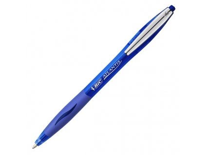 Kuličkové pero BIC Atlantis Soft, různé barvy (Barva modré)