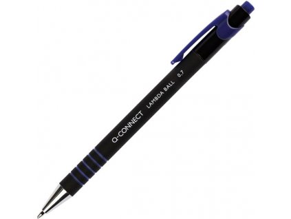 Kuličkové pero Q-Connect LAMDA BALL, různé barvy (Barva černé)
