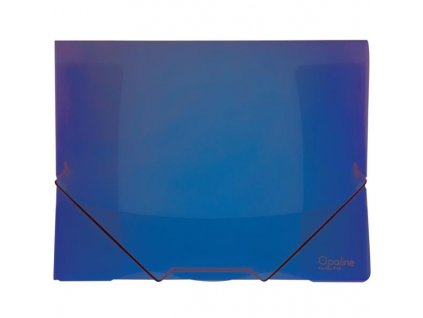 Desky s chlopněmi Opaline a gumičkou A4  různé barvy (Barva transparetní, Formát A4)