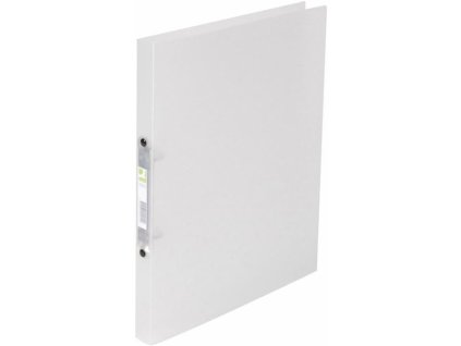 Dvoukroužkový pořadač A4 Q-Connect plastový – 2.4 cm_barva_transparentní