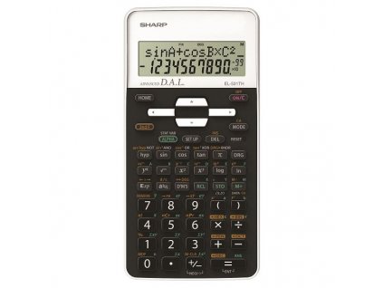 Vědecká kalkulačka Sharp EL-531TH, bílá, odlišná barva (odlišná barva bílá)