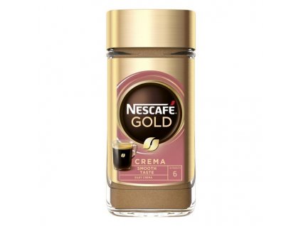 Instant. káva Nescafé Gold- 200g, různé příchutě (příchuť Crema smooth taste)