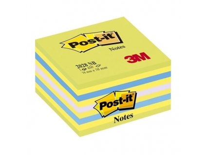 Bločky Post-it, v kostce, 76 x 76 mm, Více druhů (Druh Ultra)