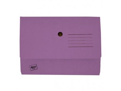 Papírová odkládací kapsa A4 1ks, různé barvy (Barva Fialová)